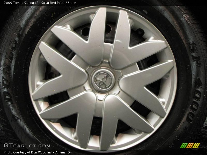 Salsa Red Pearl / Stone 2009 Toyota Sienna LE