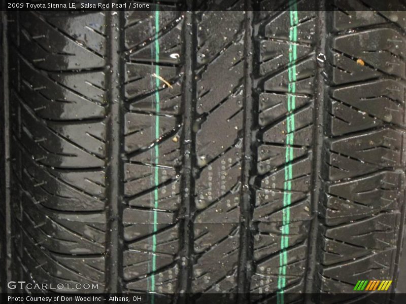 Salsa Red Pearl / Stone 2009 Toyota Sienna LE