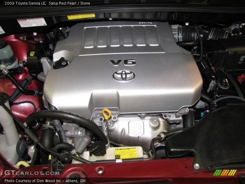 Salsa Red Pearl / Stone 2009 Toyota Sienna LE