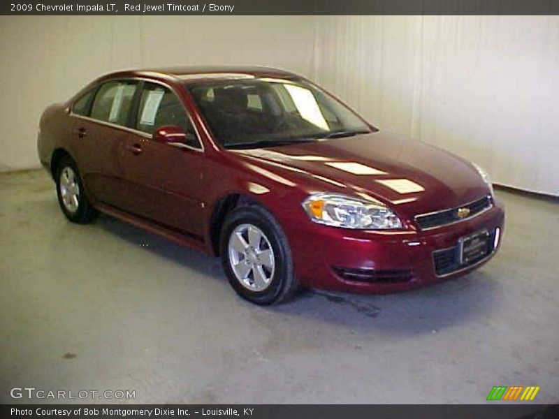 Red Jewel Tintcoat / Ebony 2009 Chevrolet Impala LT