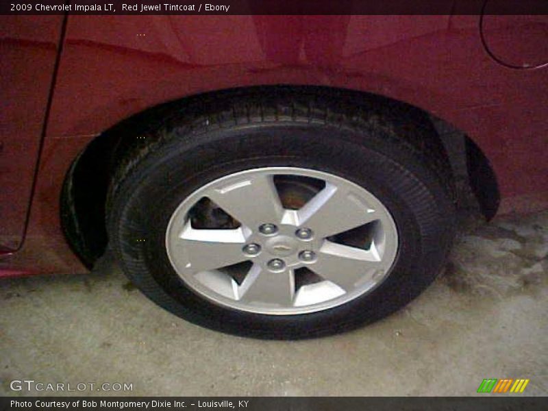 Red Jewel Tintcoat / Ebony 2009 Chevrolet Impala LT