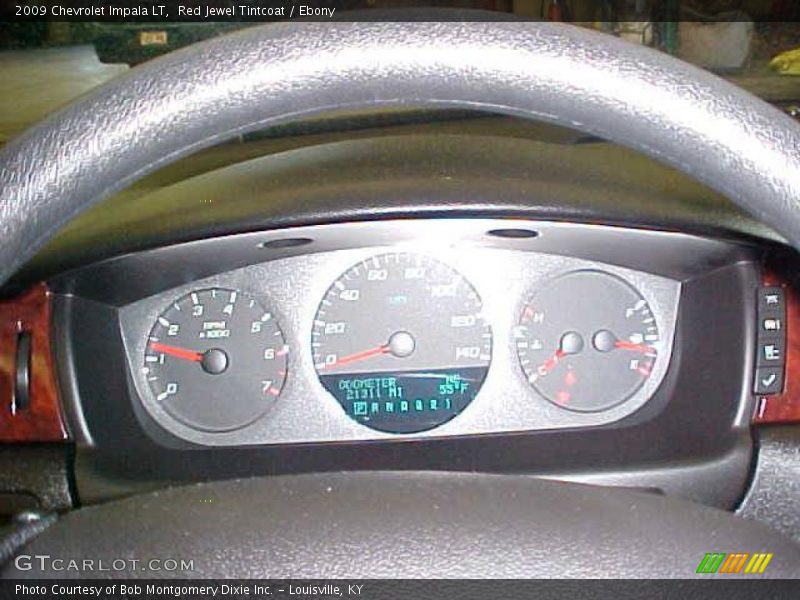 Red Jewel Tintcoat / Ebony 2009 Chevrolet Impala LT