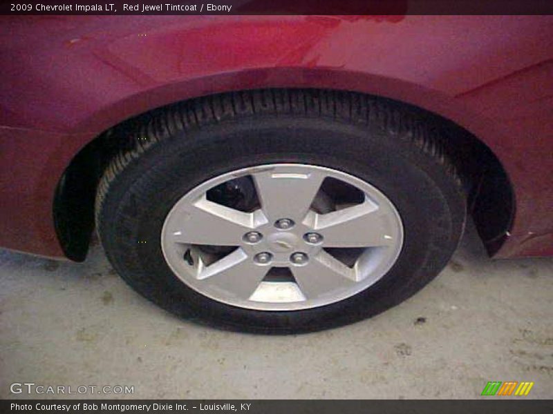 Red Jewel Tintcoat / Ebony 2009 Chevrolet Impala LT