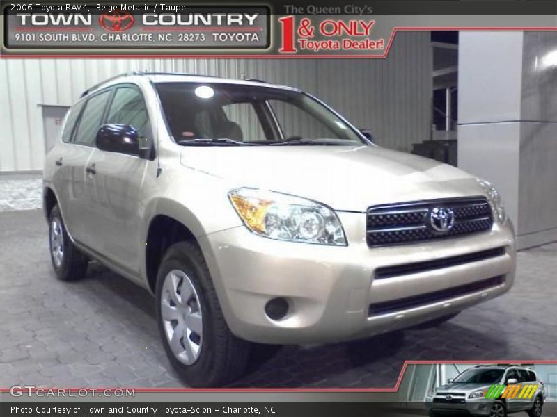 Beige Metallic / Taupe 2006 Toyota RAV4