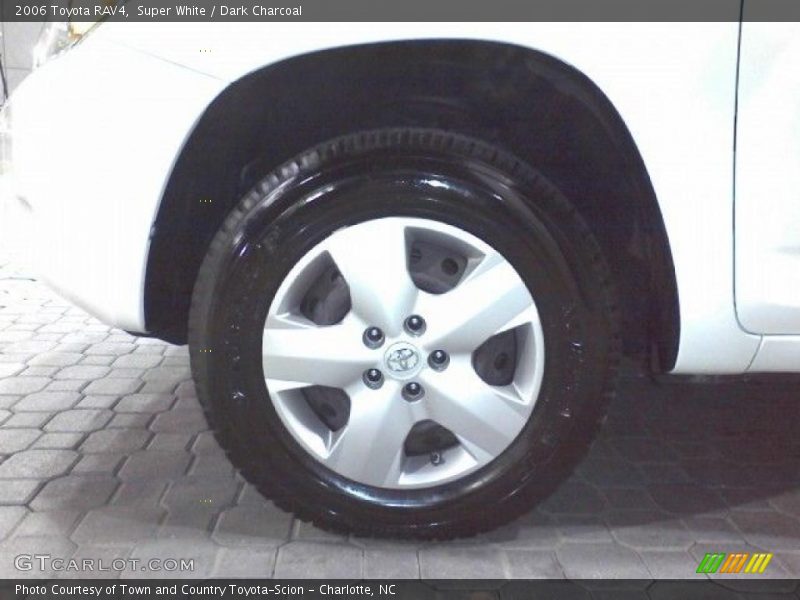Super White / Dark Charcoal 2006 Toyota RAV4