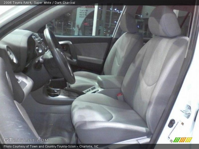 Super White / Dark Charcoal 2006 Toyota RAV4