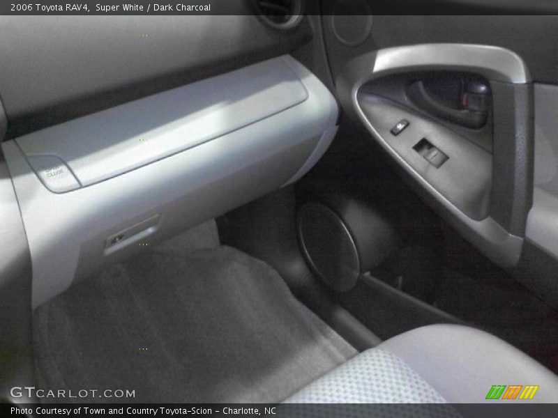 Super White / Dark Charcoal 2006 Toyota RAV4