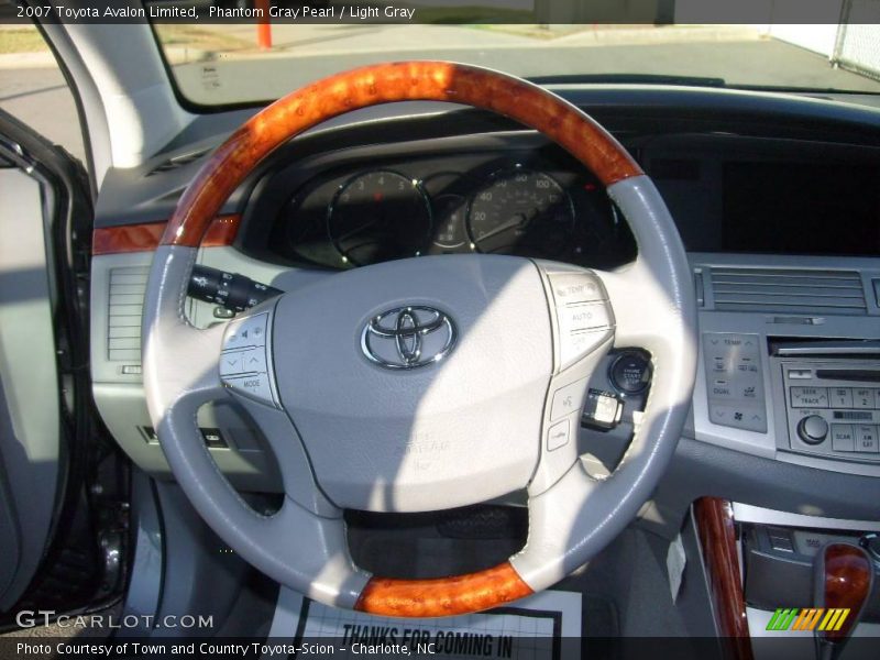 Phantom Gray Pearl / Light Gray 2007 Toyota Avalon Limited
