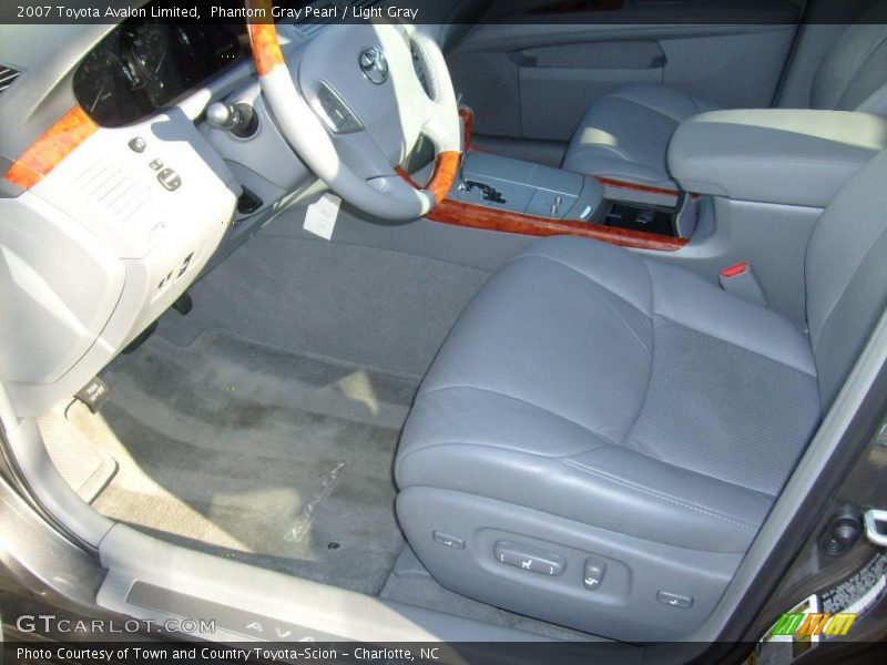 Phantom Gray Pearl / Light Gray 2007 Toyota Avalon Limited