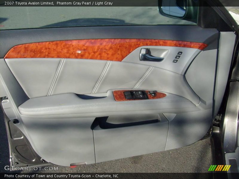Phantom Gray Pearl / Light Gray 2007 Toyota Avalon Limited