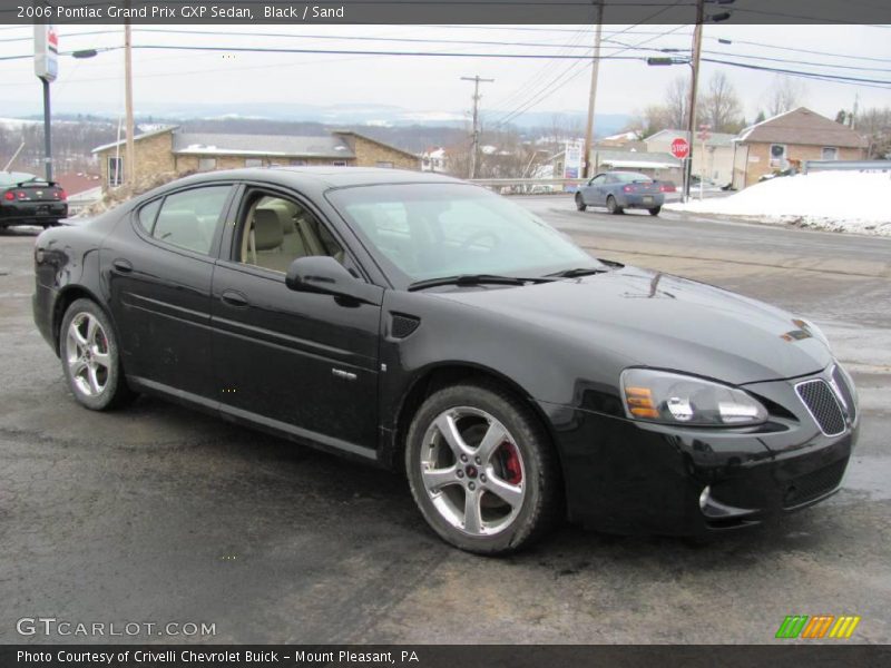 Black / Sand 2006 Pontiac Grand Prix GXP Sedan