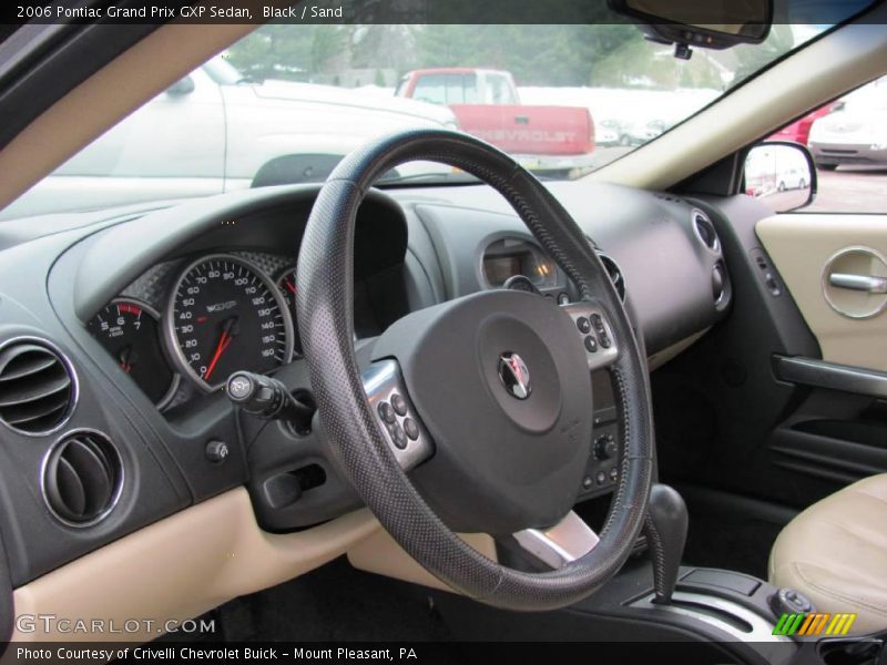 Black / Sand 2006 Pontiac Grand Prix GXP Sedan