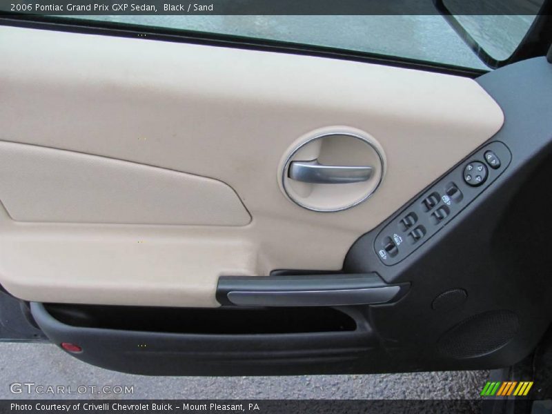 Black / Sand 2006 Pontiac Grand Prix GXP Sedan