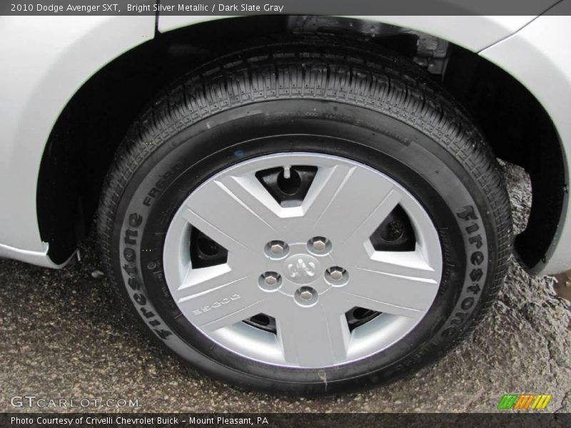 Bright Silver Metallic / Dark Slate Gray 2010 Dodge Avenger SXT