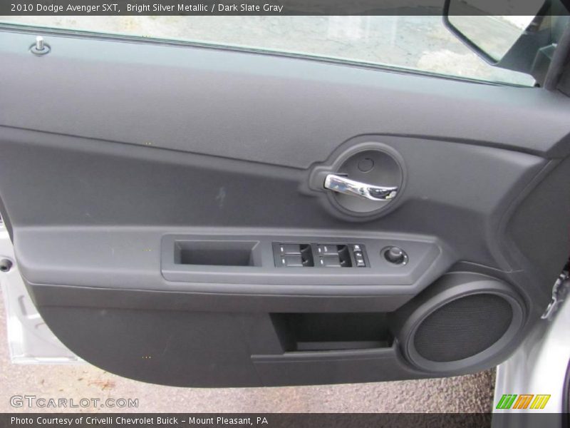 Bright Silver Metallic / Dark Slate Gray 2010 Dodge Avenger SXT