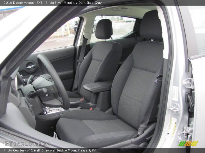 Bright Silver Metallic / Dark Slate Gray 2010 Dodge Avenger SXT