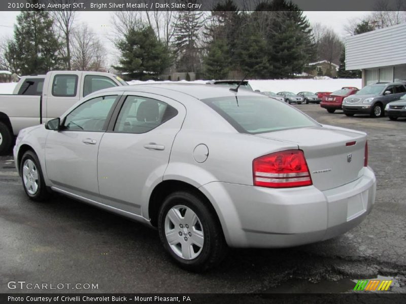 Bright Silver Metallic / Dark Slate Gray 2010 Dodge Avenger SXT