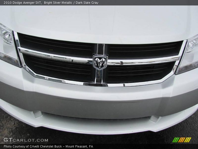 Bright Silver Metallic / Dark Slate Gray 2010 Dodge Avenger SXT