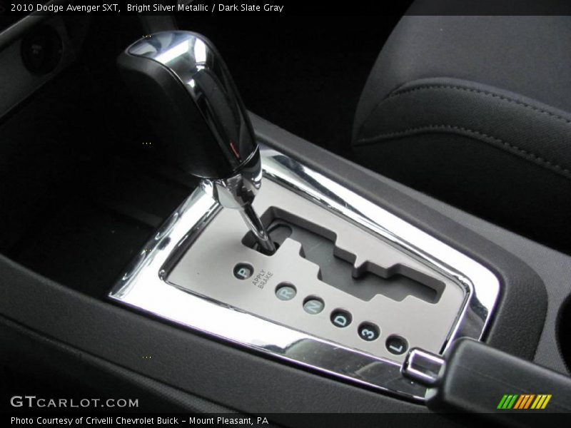 Bright Silver Metallic / Dark Slate Gray 2010 Dodge Avenger SXT