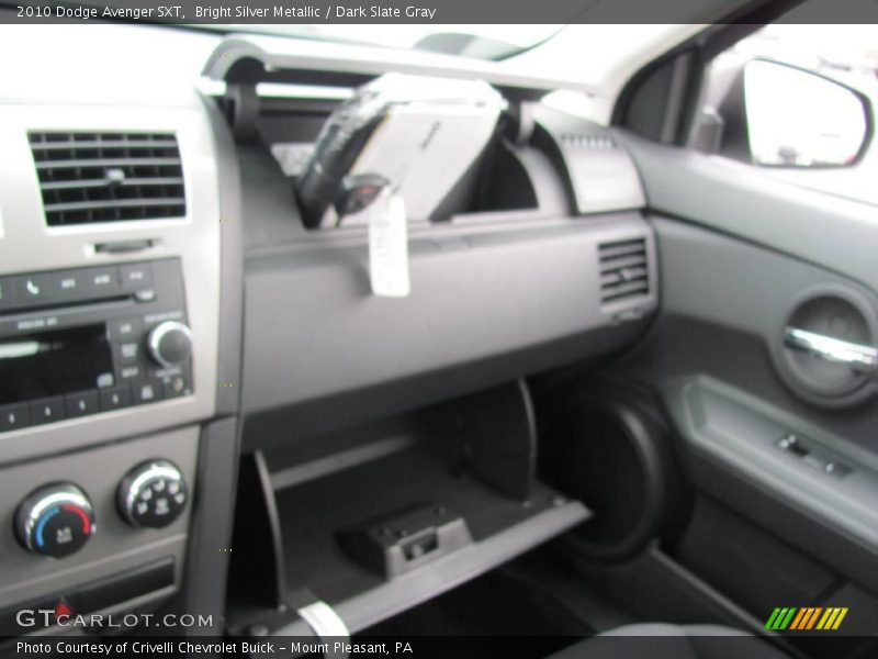 Bright Silver Metallic / Dark Slate Gray 2010 Dodge Avenger SXT