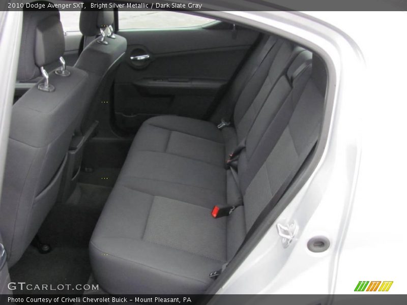 Bright Silver Metallic / Dark Slate Gray 2010 Dodge Avenger SXT