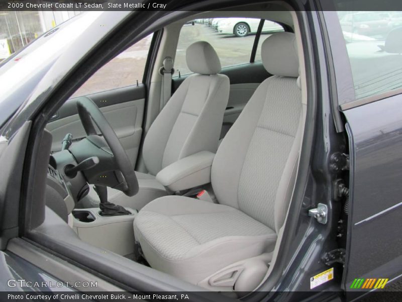 Slate Metallic / Gray 2009 Chevrolet Cobalt LT Sedan