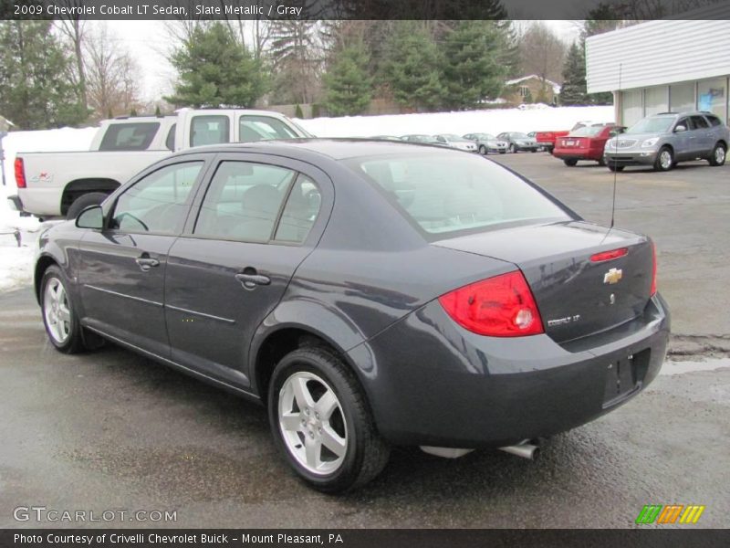 Slate Metallic / Gray 2009 Chevrolet Cobalt LT Sedan