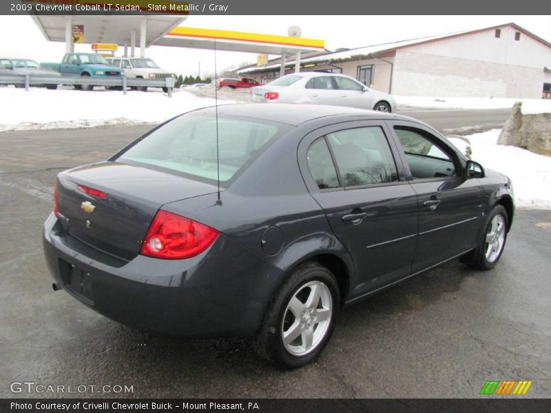 Slate Metallic / Gray 2009 Chevrolet Cobalt LT Sedan
