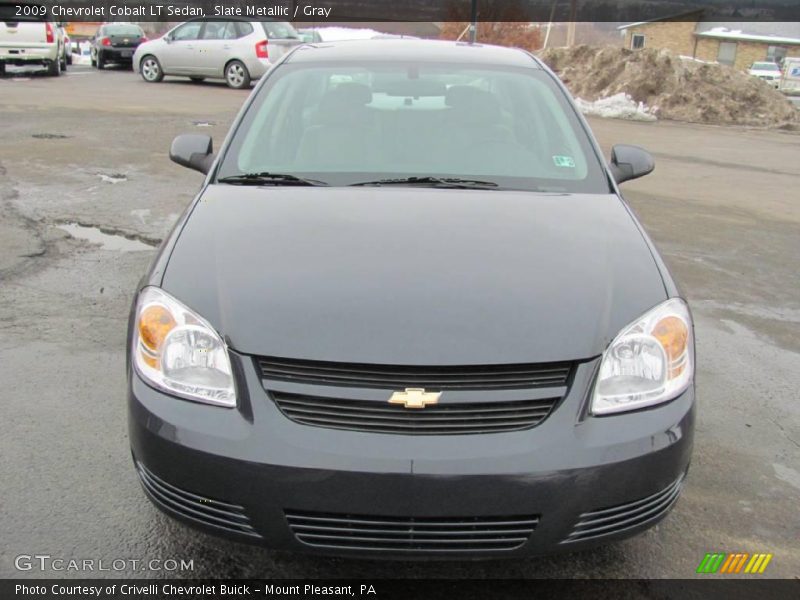 Slate Metallic / Gray 2009 Chevrolet Cobalt LT Sedan