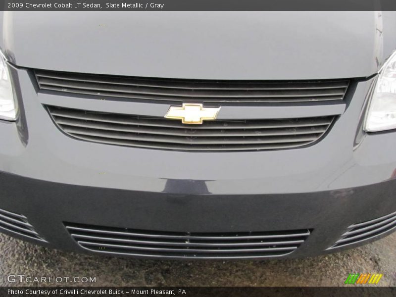 Slate Metallic / Gray 2009 Chevrolet Cobalt LT Sedan