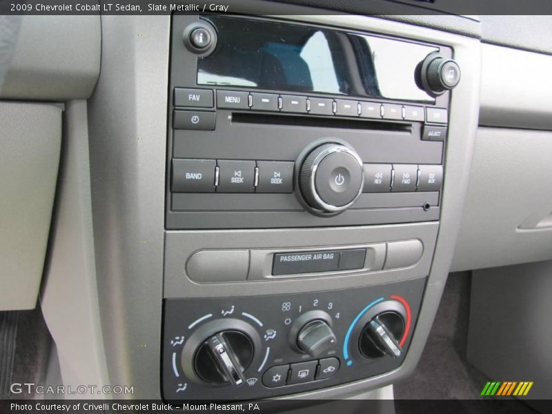 Slate Metallic / Gray 2009 Chevrolet Cobalt LT Sedan