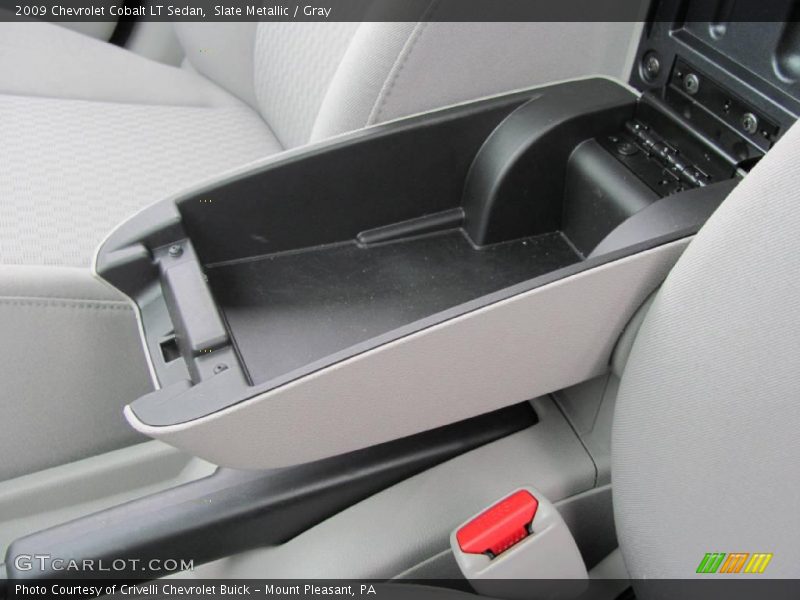 Slate Metallic / Gray 2009 Chevrolet Cobalt LT Sedan