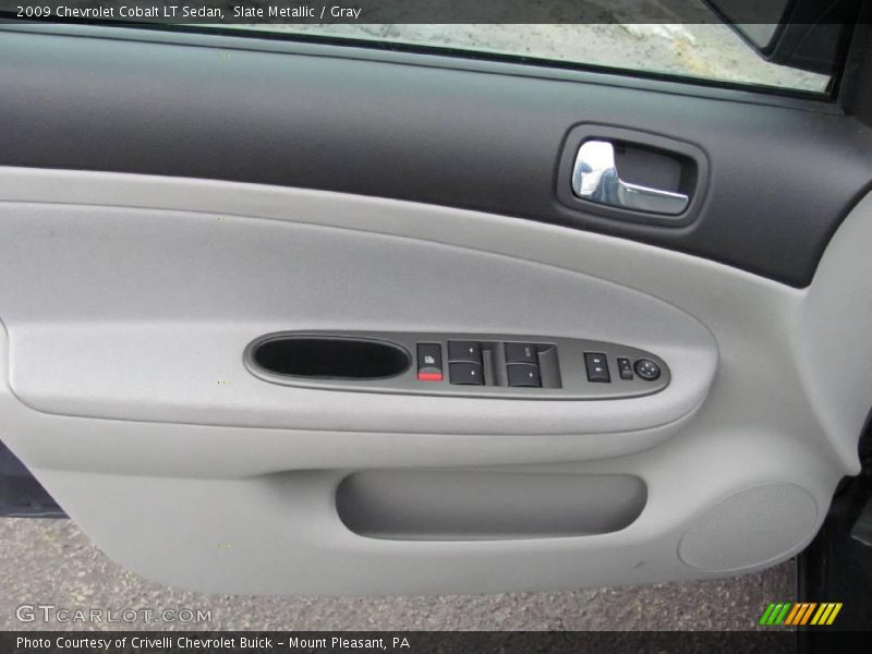 Slate Metallic / Gray 2009 Chevrolet Cobalt LT Sedan