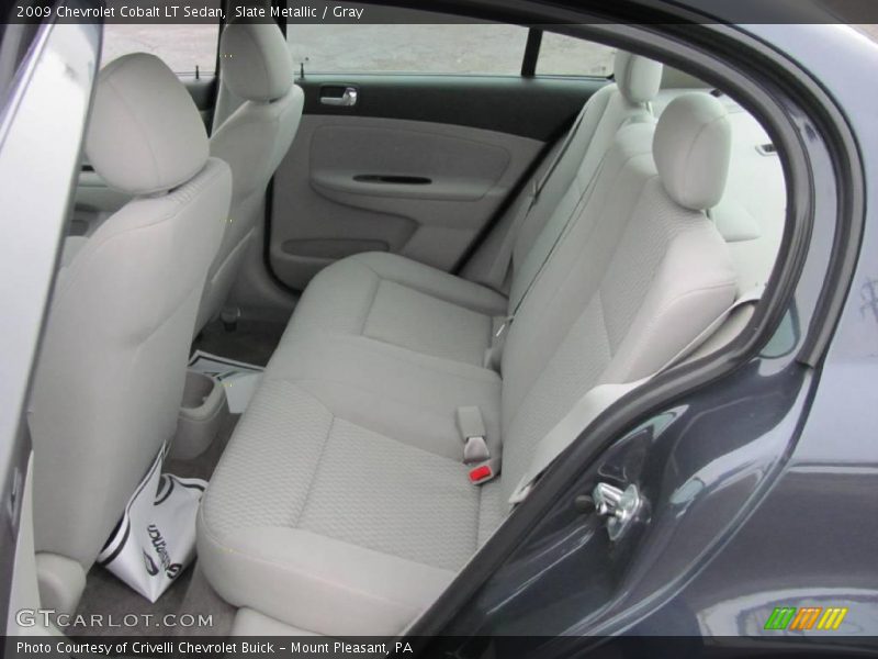 Slate Metallic / Gray 2009 Chevrolet Cobalt LT Sedan