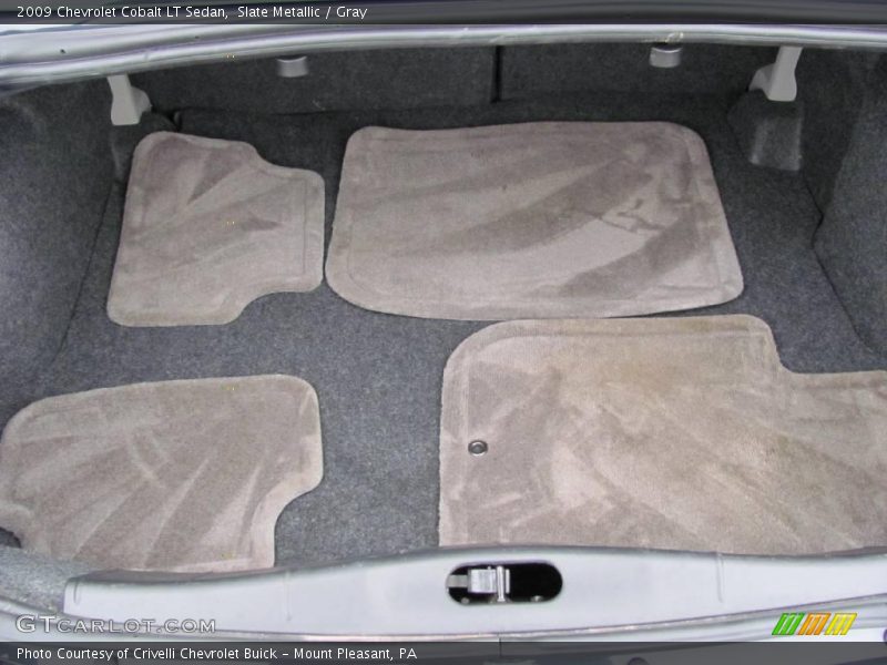 Slate Metallic / Gray 2009 Chevrolet Cobalt LT Sedan