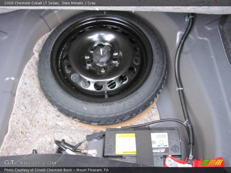 Slate Metallic / Gray 2009 Chevrolet Cobalt LT Sedan