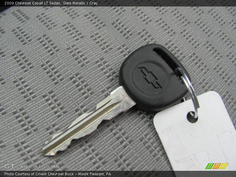 Slate Metallic / Gray 2009 Chevrolet Cobalt LT Sedan