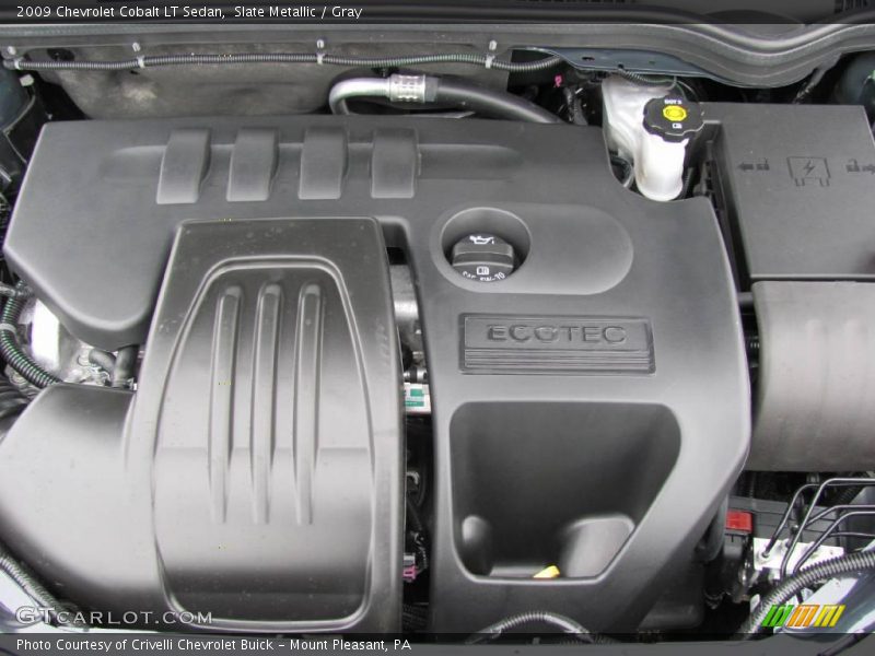 Slate Metallic / Gray 2009 Chevrolet Cobalt LT Sedan