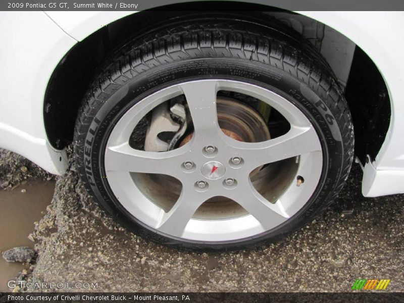 Summit White / Ebony 2009 Pontiac G5 GT