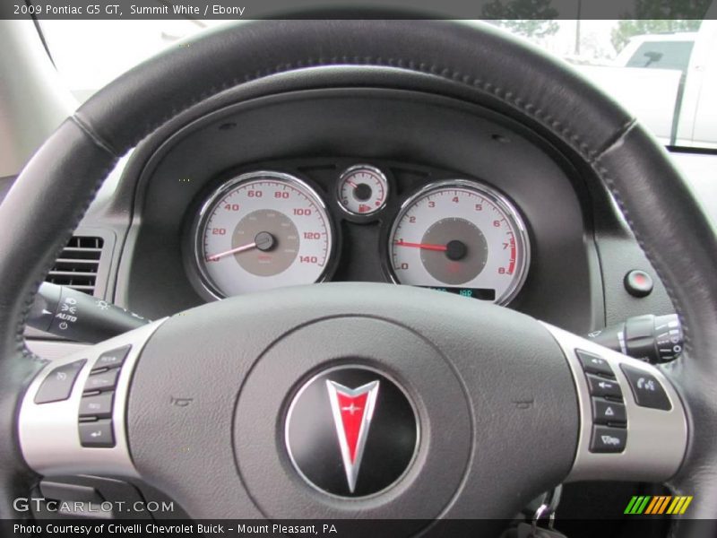 Summit White / Ebony 2009 Pontiac G5 GT