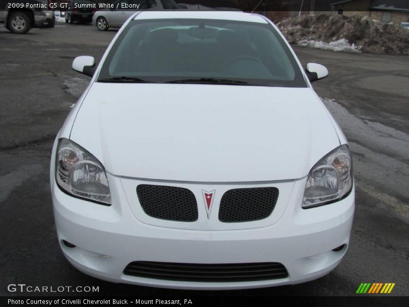Summit White / Ebony 2009 Pontiac G5 GT