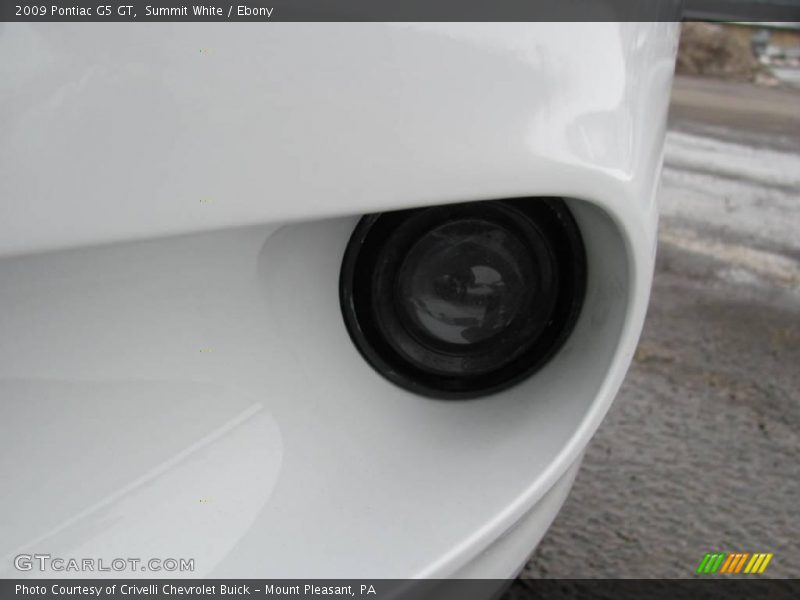 Summit White / Ebony 2009 Pontiac G5 GT