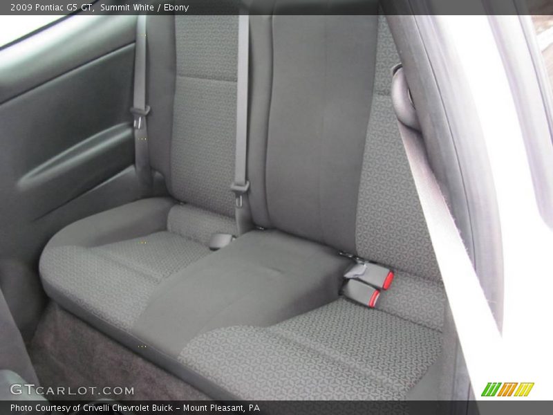 Summit White / Ebony 2009 Pontiac G5 GT