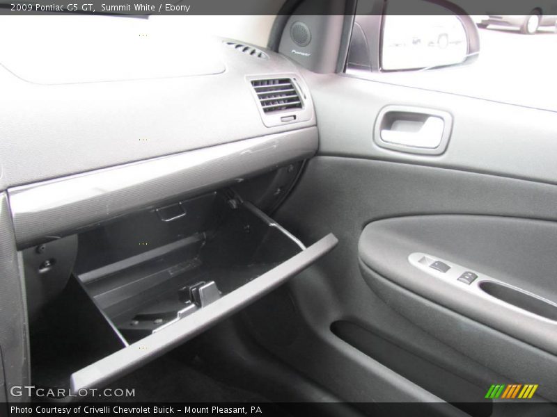 Summit White / Ebony 2009 Pontiac G5 GT