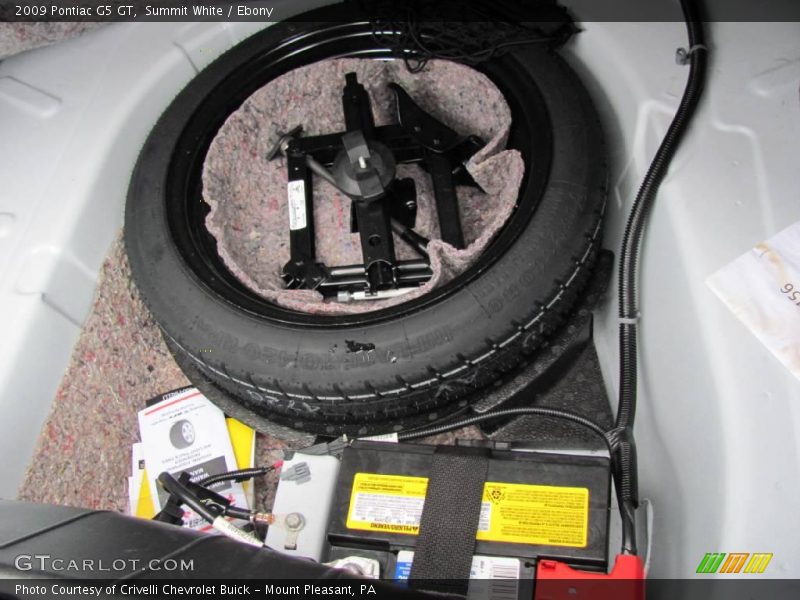 Summit White / Ebony 2009 Pontiac G5 GT