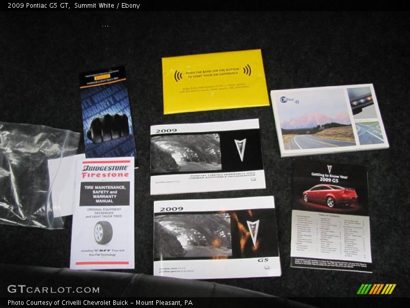Summit White / Ebony 2009 Pontiac G5 GT
