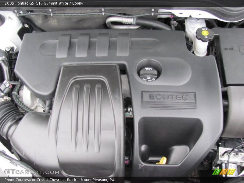 Summit White / Ebony 2009 Pontiac G5 GT