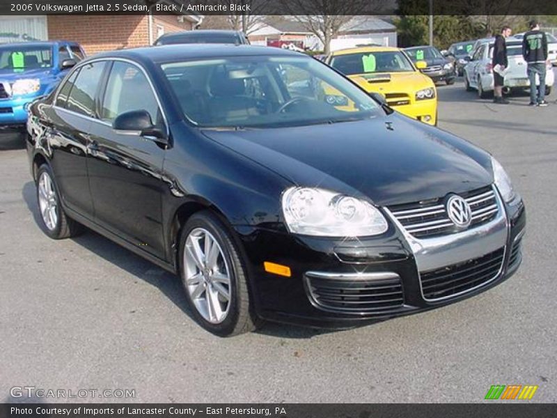 Black / Anthracite Black 2006 Volkswagen Jetta 2.5 Sedan