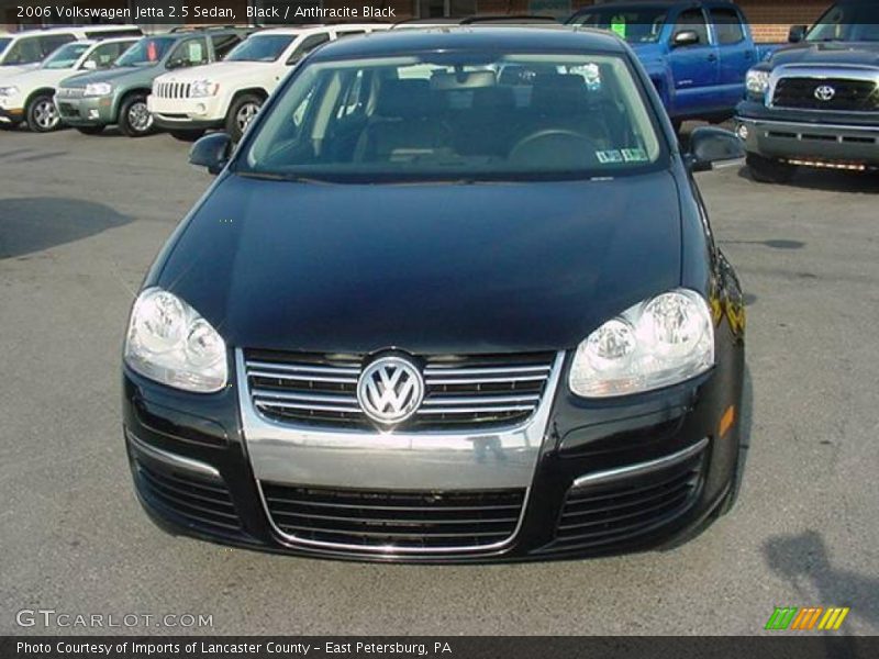 Black / Anthracite Black 2006 Volkswagen Jetta 2.5 Sedan
