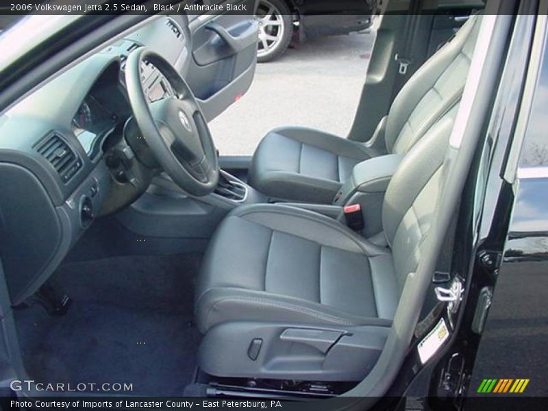 Black / Anthracite Black 2006 Volkswagen Jetta 2.5 Sedan
